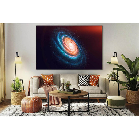 Space Galaxy №SL439 Ready to Hang Canvas PrintCanvas art arrives ready to hang, with hanging accessories included and no additional framing required. Every canvas print is hand-crafted, made on-demand at our workshop and expertly stretched around 100% Nor